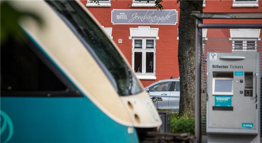 Hotel Jernbanegade Kibæk Екстериор снимка